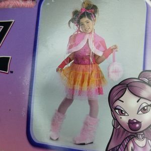 Bratz Boot Covers Pink Fuzzy New OS Costume